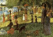 Georges Seurat The Grand Jatte of Sunday afternoon oil on canvas